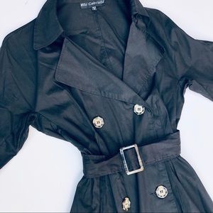 Trench coat dress